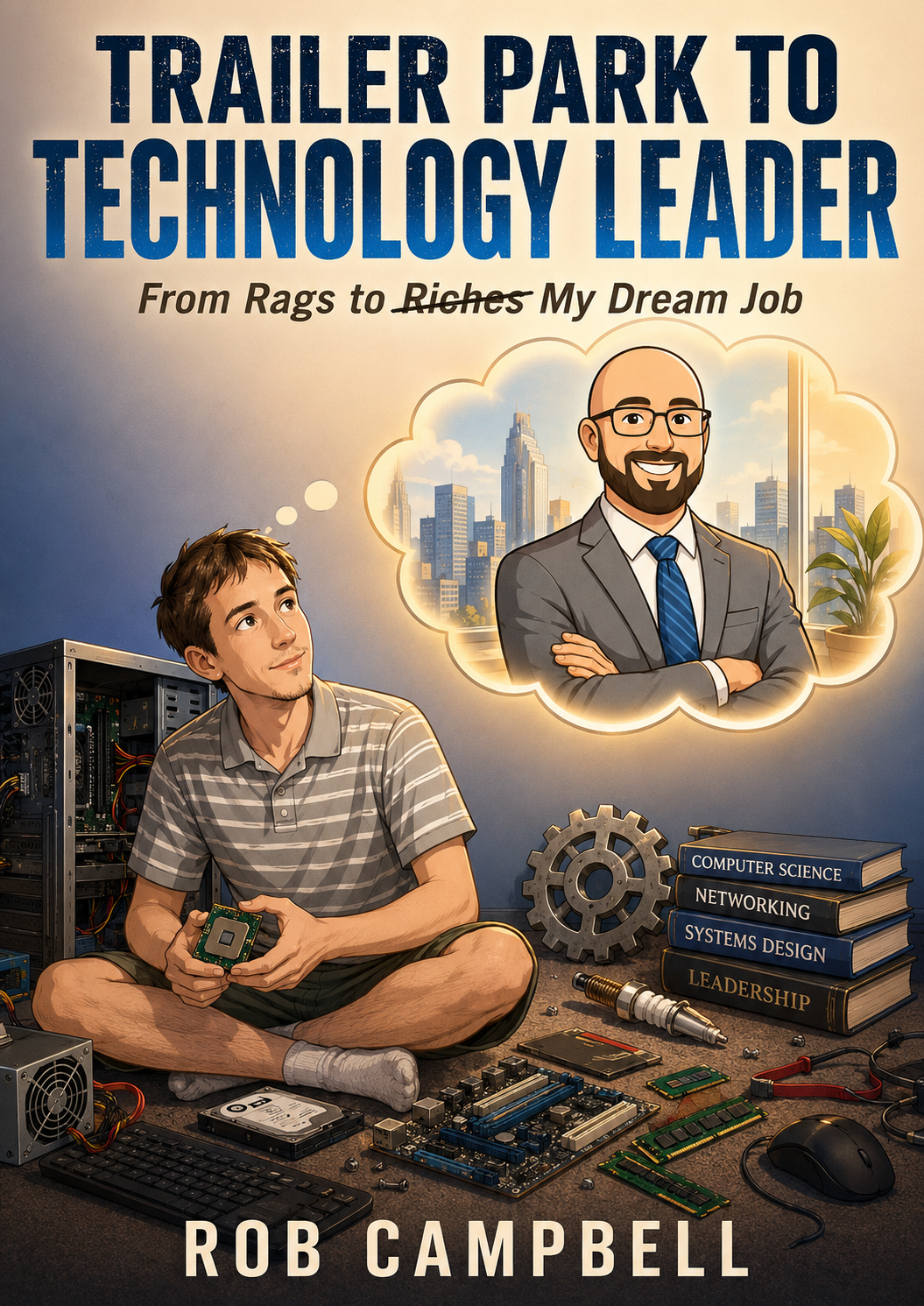 Cover of Trailer Park to Technology Leader by Rob Campbell